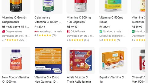 Vitamina C Growth Supplements