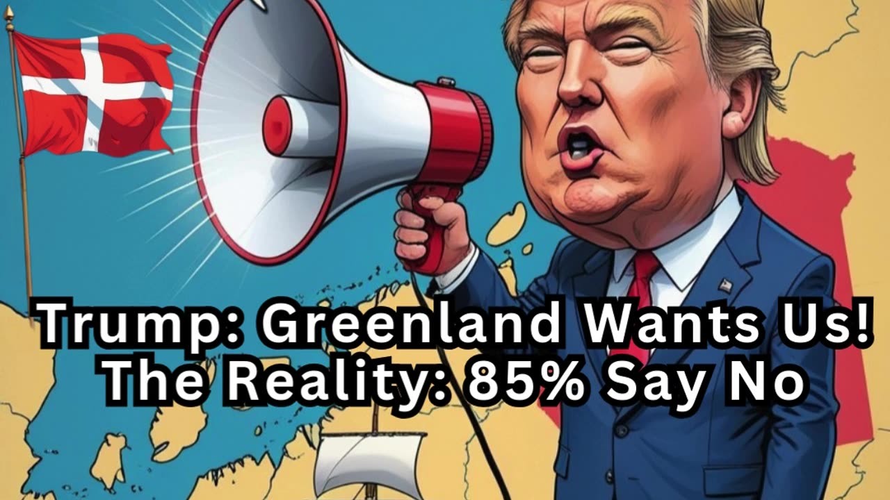 Trump: Greenland Loves the Idea of Joining the US!