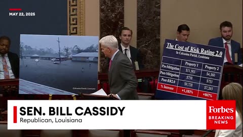 Bill Cassidy Urges Support To End National Flood Insurance Program's 'Risk Rating 2.0'