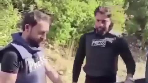 "Journalists" firing rockets from Gaza