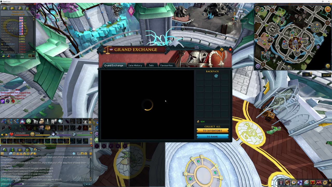 Back on RuneScape 3. Relearning PVM.