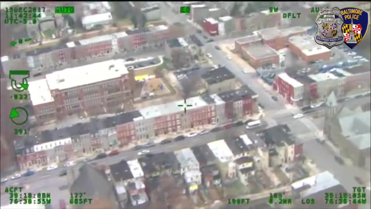 Baltimore Police - Pursuit of Felony Suspect for Multiple Shootings
