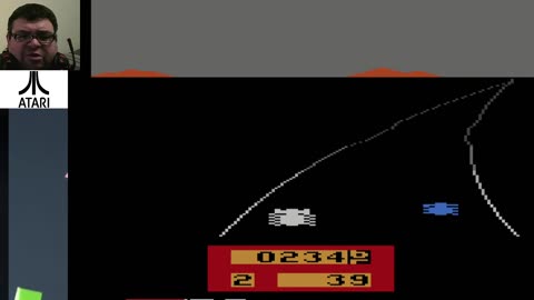 I Think His Soul Fainted - Enduro Atari 2600 #jtomally9681 #atari2600 #enduro