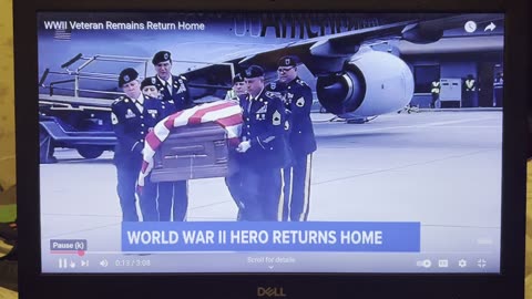 WW2 POW’s remains returned home