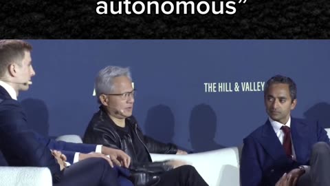 NVIDIA CEO Jensen Huang says everything that moves will be autonomous