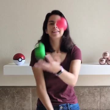 Her juggling skills…