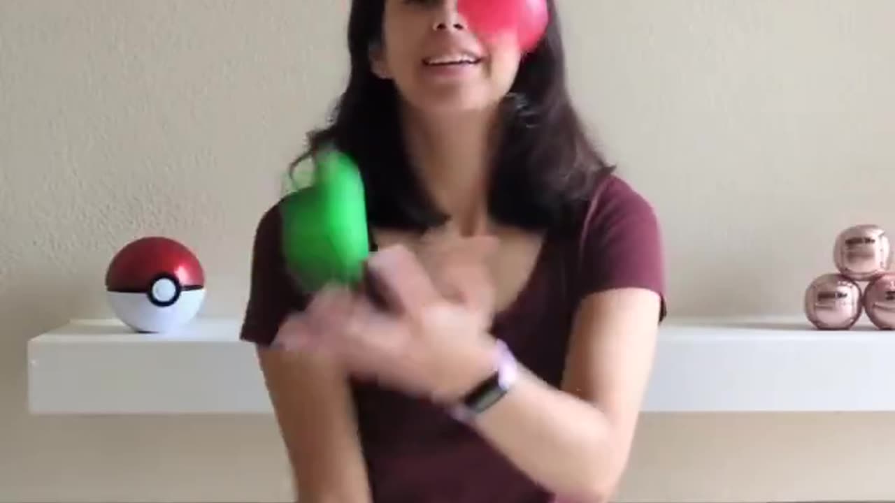 Her juggling skills…