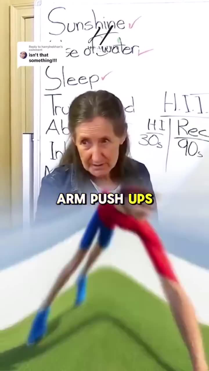 Barbara O’Neill-Rebounding exercise