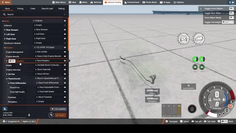 New cars and maps