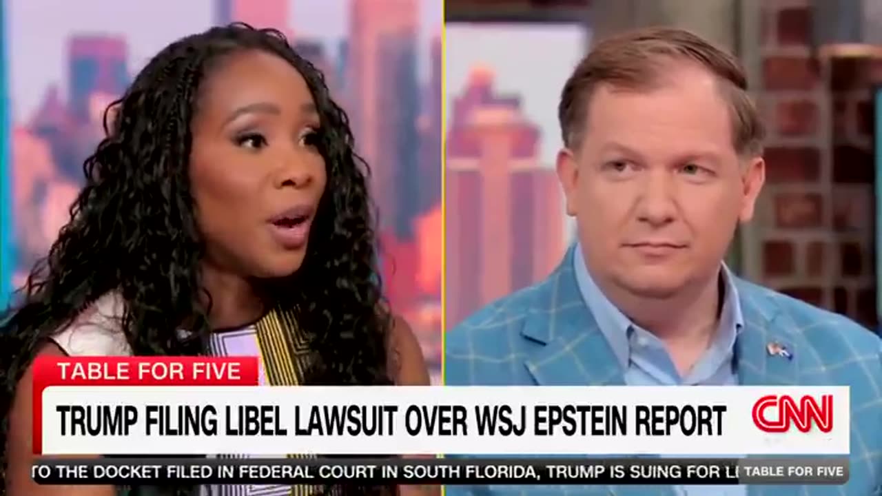 Entire CNN Panel Erupts When Confronted With Epstein Hypocrisy