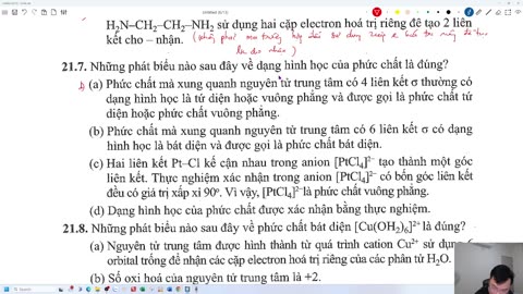 VIDEO CHỮA SÁCH BÀI TẬP CHƯƠNG 8 CÁNH DIỀU