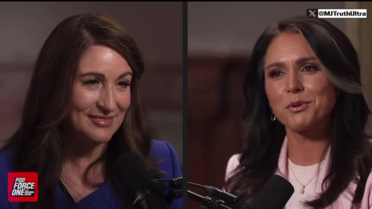 Tulsi Gabbard smiles ear to ear when asked about UFO’s and Alien’s