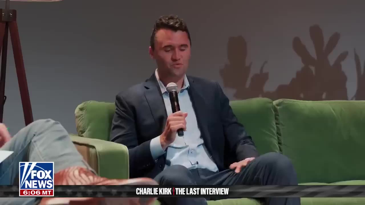 WATCH: A first look at Charlie Kirk's last interview