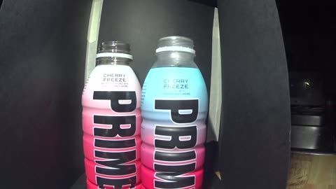 CHERRY FREEZE PRIME BOTTLE TURNS BLUE WHEN COLD