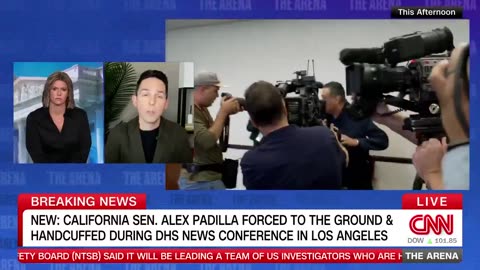CNN Debunks Dems, Says Agents Were Right To Cuff, Subdue Senator Padilla