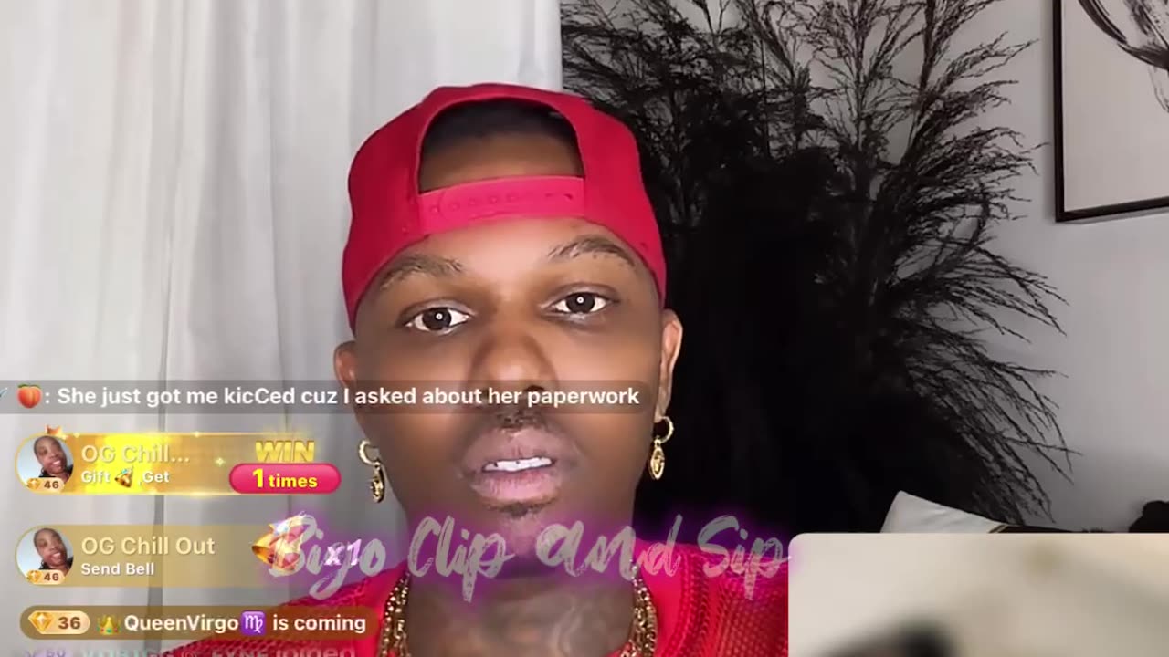 Supa crashing out after CeeCee responds to putting charges on her 3/31/25 #bigoclipandsip