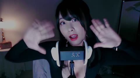 Ear cleaning ASMR
