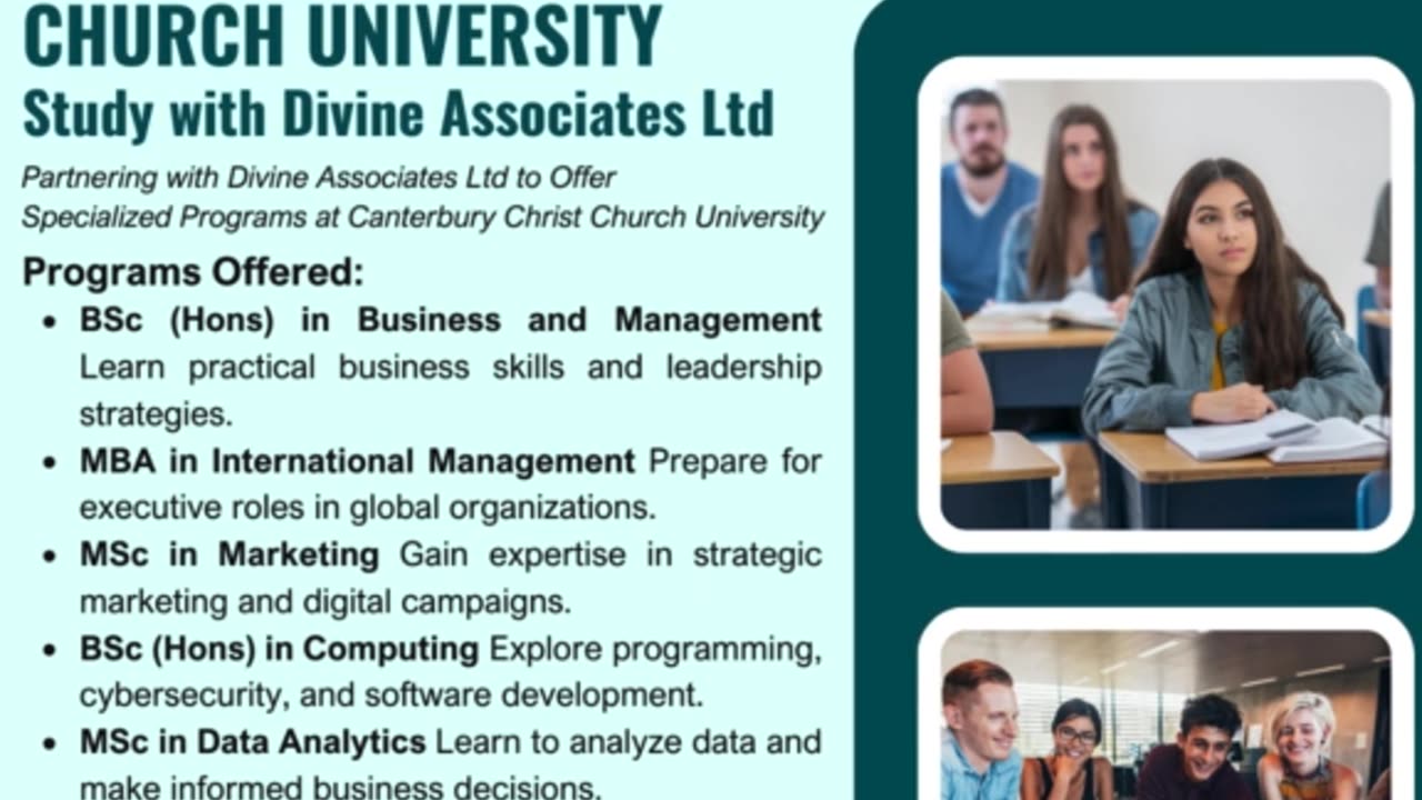 Empower Your Future with CCCU & Divine Associates Ltd