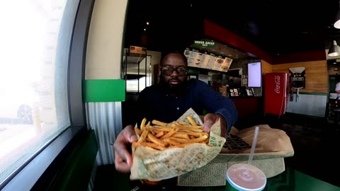 Uncle Joe Goes To Wingstop For The First Time