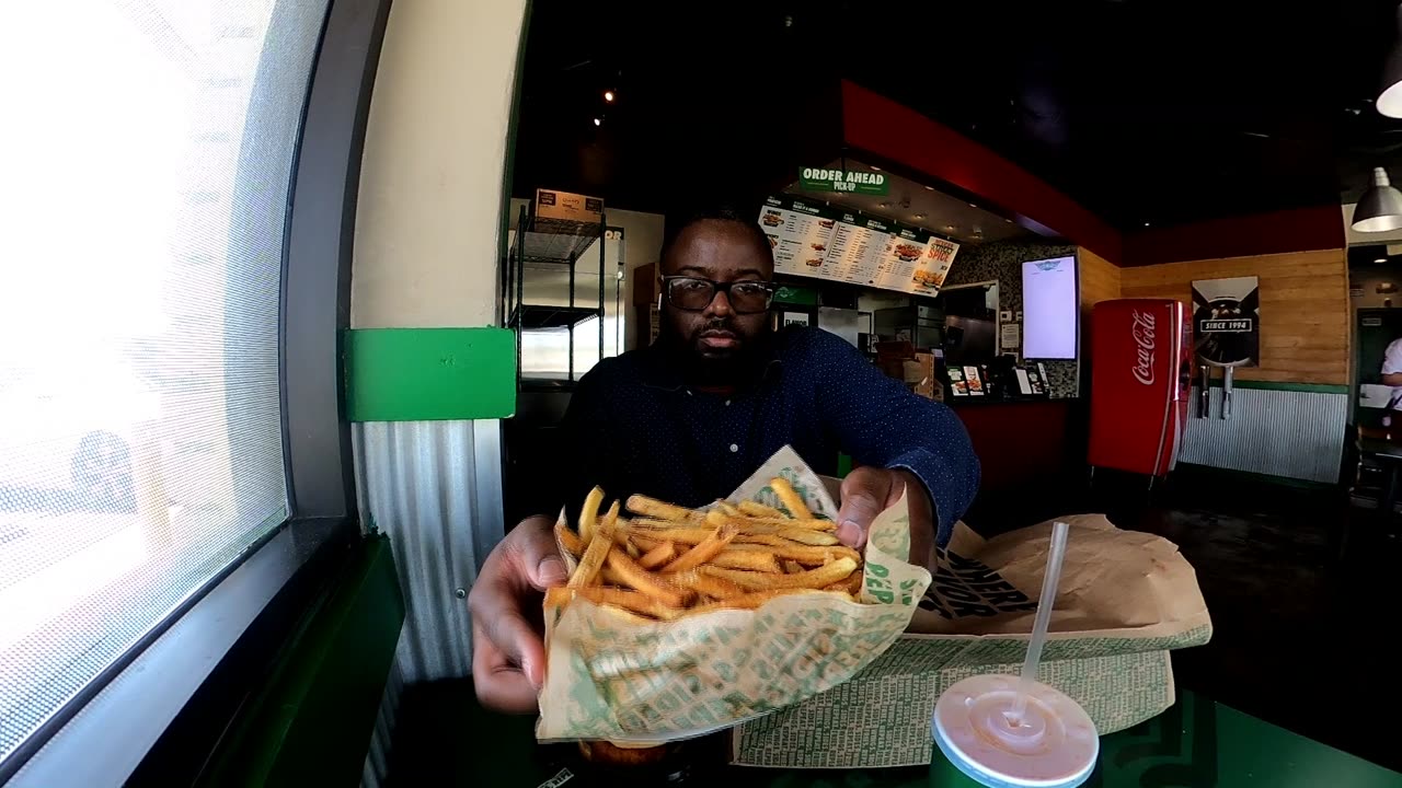 Uncle Joe Goes To Wingstop For The First Time