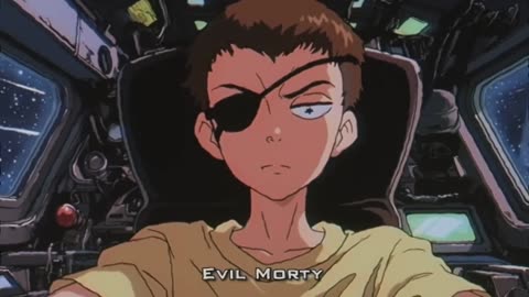 Rick and Morty 90s Retro Anime Style