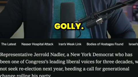 Nadler QUITS After Decades in Congress Facing Trump Fears and Young Rival