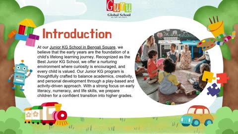 Junior KG School in Bengali Square | Play, Learn & Grow Together!