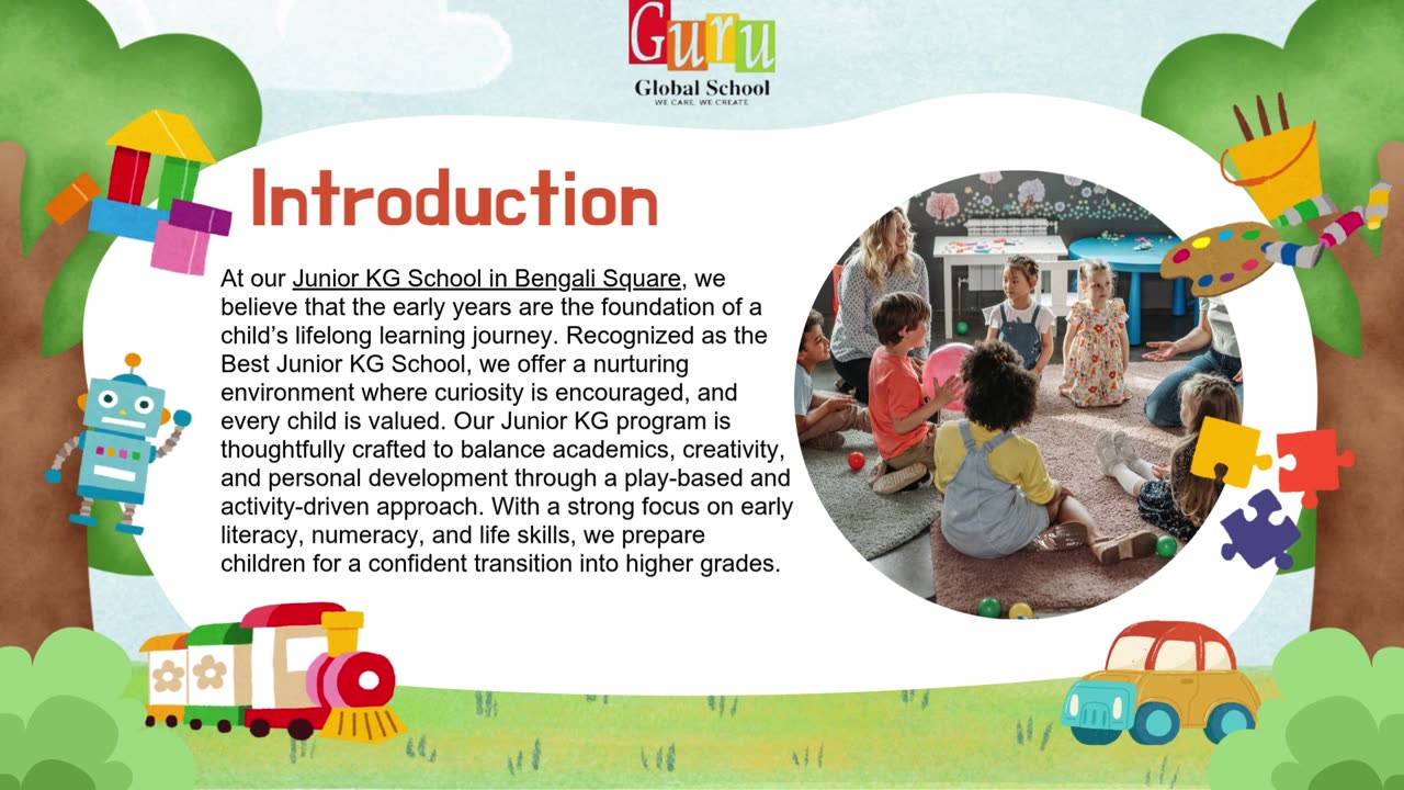 Junior KG School in Bengali Square | Play, Learn & Grow Together!