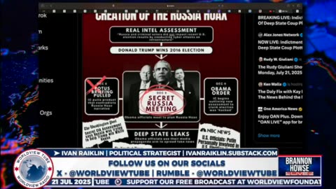 On Worldview with Brannon Howse 07-22-25