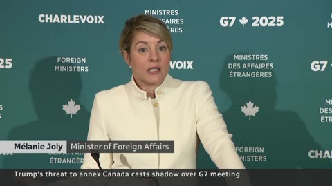 Joly scolds Rubio over Trump’s 51st state threats as G7 meeting wraps in Quebec