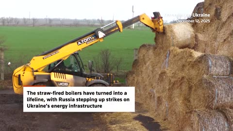 Ukrainian schools in Odesa region swap coal for straw to stay warm