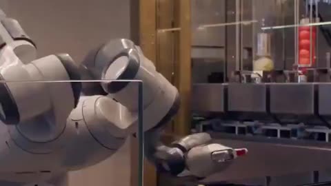 New burger bot delivers matrix meal in less than a minute....