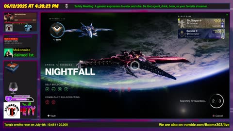 Destiny 2: 6-12-25 Bunker E15 is the Lost Sector. Void/Strand Surge.