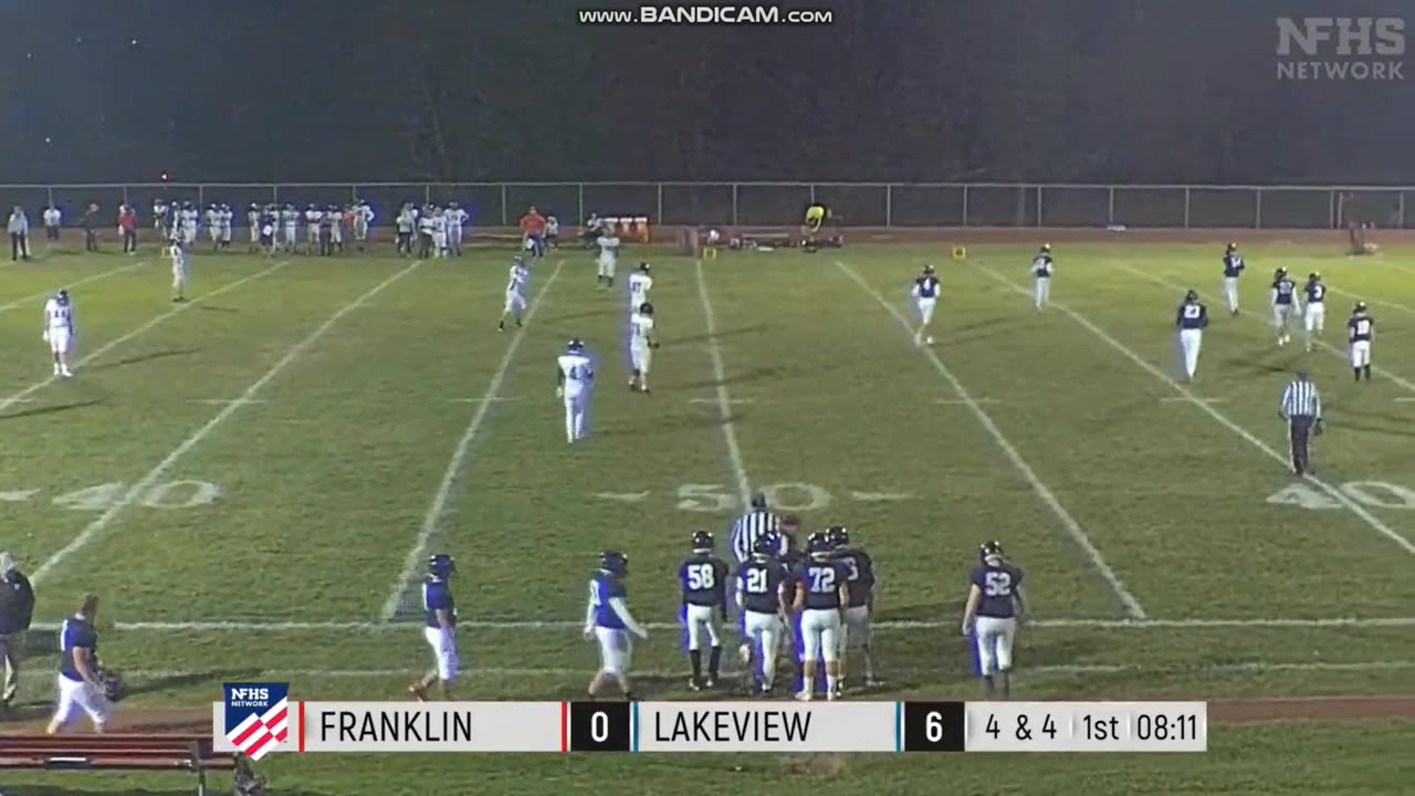 OCTOBER 25 2024 HIGH SCHOOL FOOTBALL: LAKEVIEW VS FRANKLIN PART 2