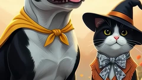 5 minute meditation background #anxietyrelief #halloween #lofimusic #calmingmusic #cat #lofihiphop