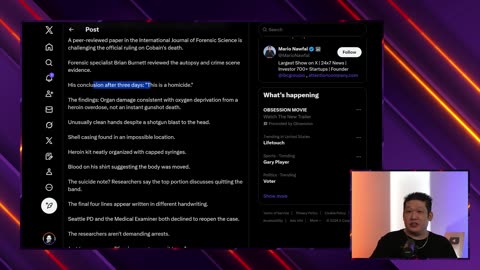 New Forensics Prove Kurt Cobain Was Actually Murdered 😮😲😦