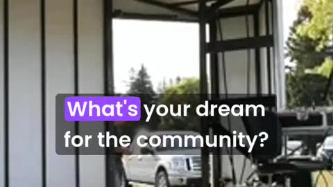 Dream Big, The Community Needs You (Short)