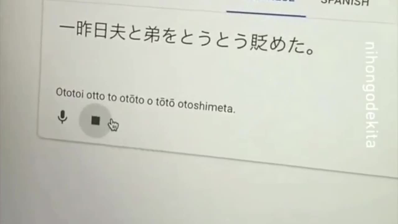 Translation into Japanese 🤯