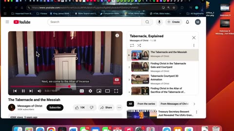 4/26/25 Heb 9:1-8 Worldly Sanctuary vs The Real Sanctuary Cont 2
