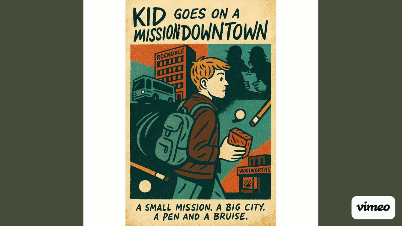 Kid Goes On A Mission Downtown by David L Gordon