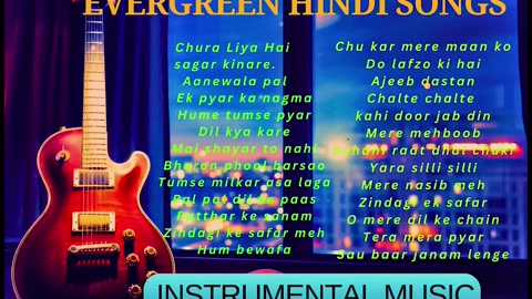 Non-stop hindi songs #instrumentalmusic #music #hindisongs #relaxingmusic #guitar #guitarcover
