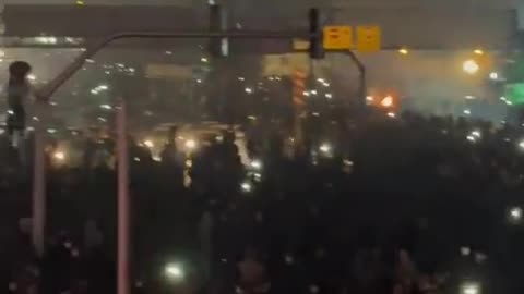 Fires Rage Across the Iranian Capitol