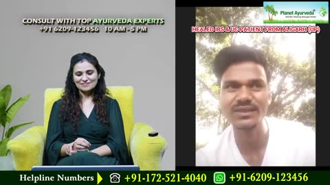 IBS & IBD (Ulcerative Colitis) Ayurvedic Treatment Healed Patient Review from Aligarh, Uttar Pradesh