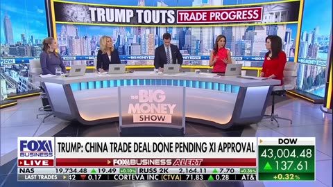 A panelist highlights to Xi Jinping the "important" factor that Trump disclosed in his article.