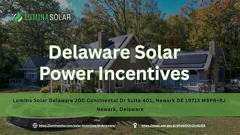 Delaware Solar Power Incentives