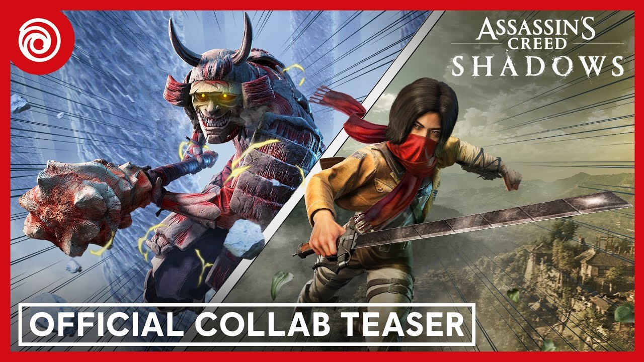 Assassin's Creed Shadows x Attack on Titan - Official Collab Teaser Trailer