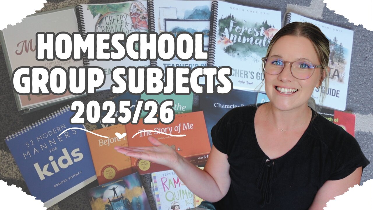 HOMESCHOOL CURRICULUM PICKS! | GROUP SUBJECTS, UNIT STUDIES, MORNING BASKET HAUL 2025/26