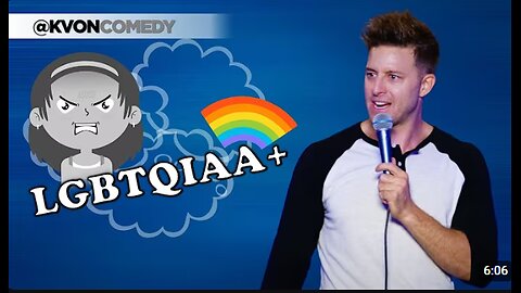 LGBTQiAA+ Lady Gets Mad At Comedian(K-von laughs)