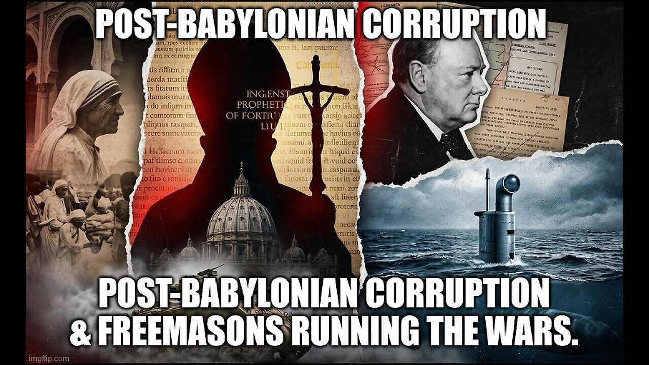 Post-Babylonian Corruption & Freemasons Running The Wars.