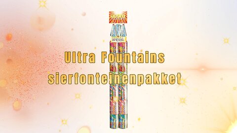 Die Grenze - Weco - Ultra Fountains - sierfonteinenpakket - Cat 1 Vuurwerk